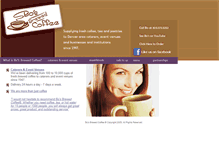 Tablet Screenshot of bosbrewedcoffee.com